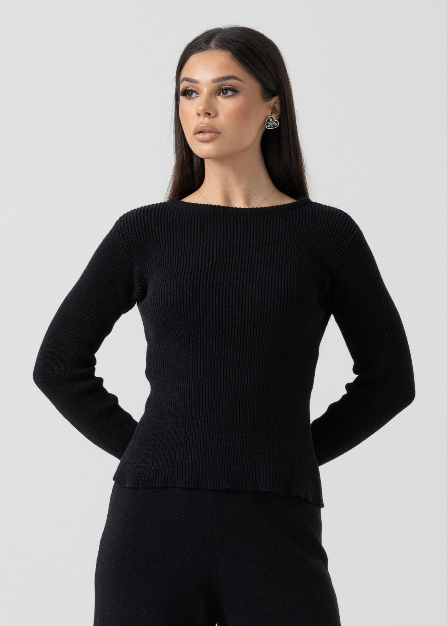 Knit Long Sleeve Top