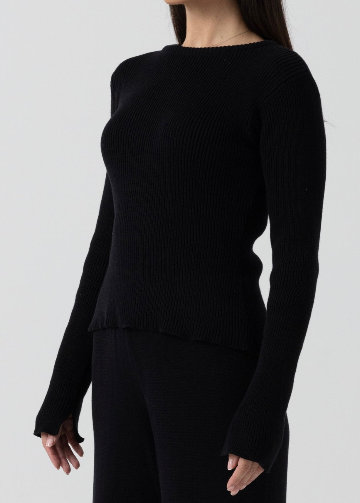 Knit Long Sleeve Top
