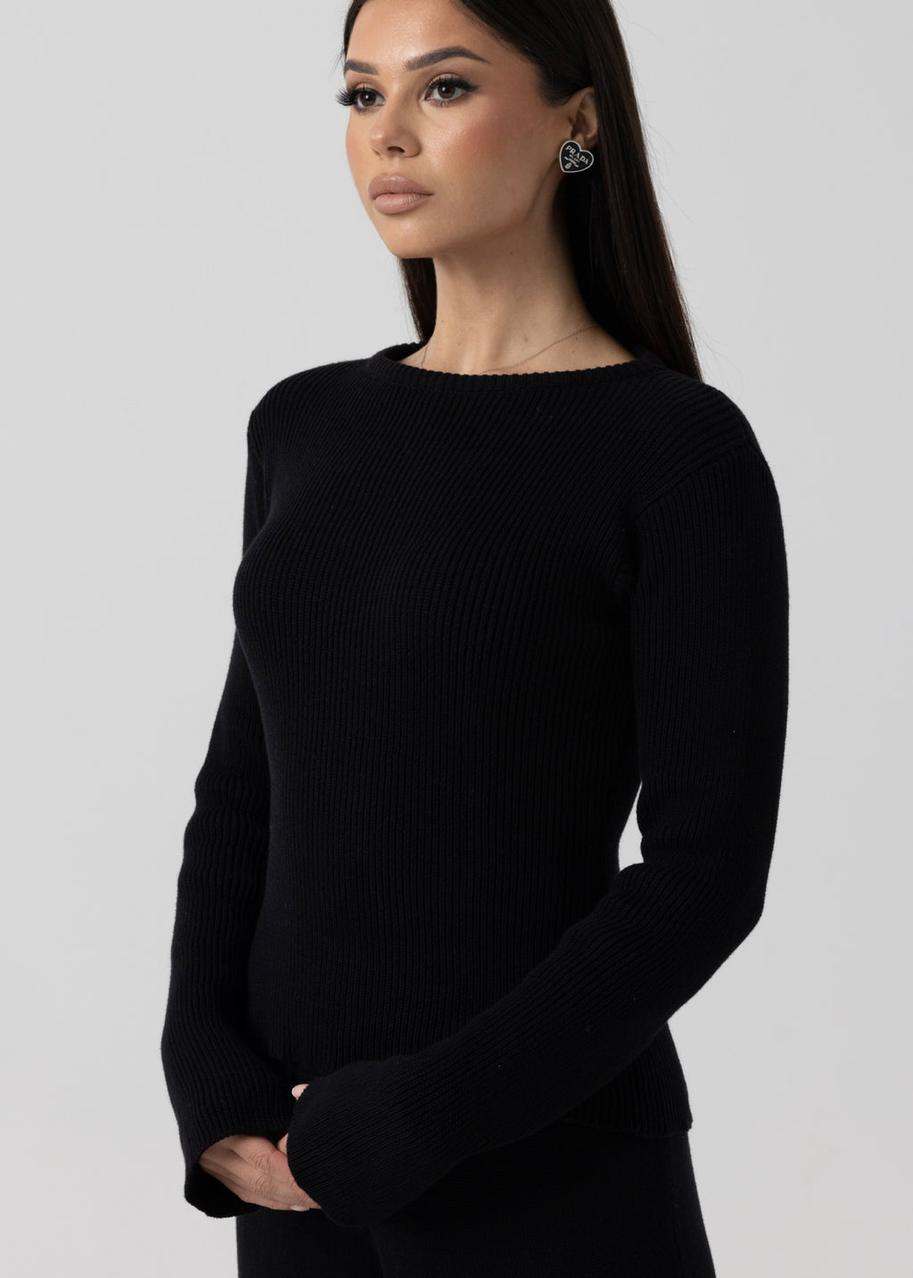 Knit Long Sleeve Top